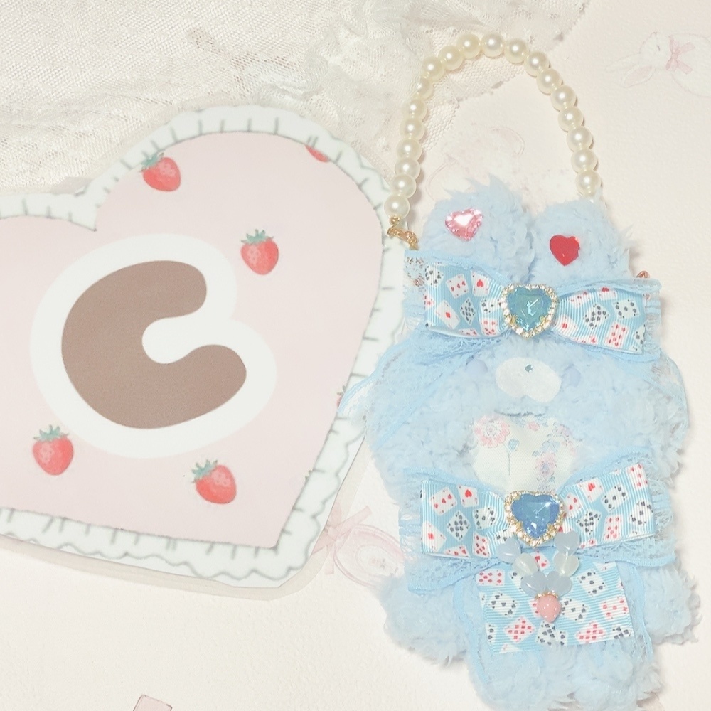 14cm チャーム付きうさぎさん