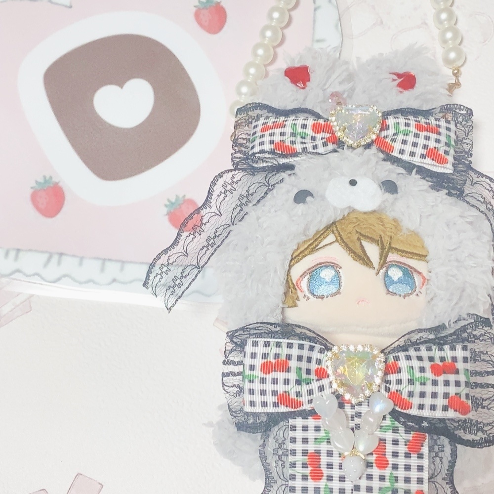 14cm チャーム付きうさぎさん