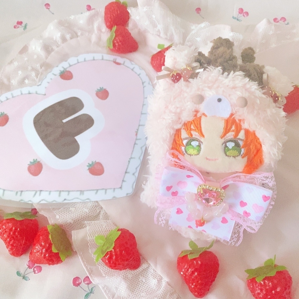 〘 いつぬい用〙いちごリスさん