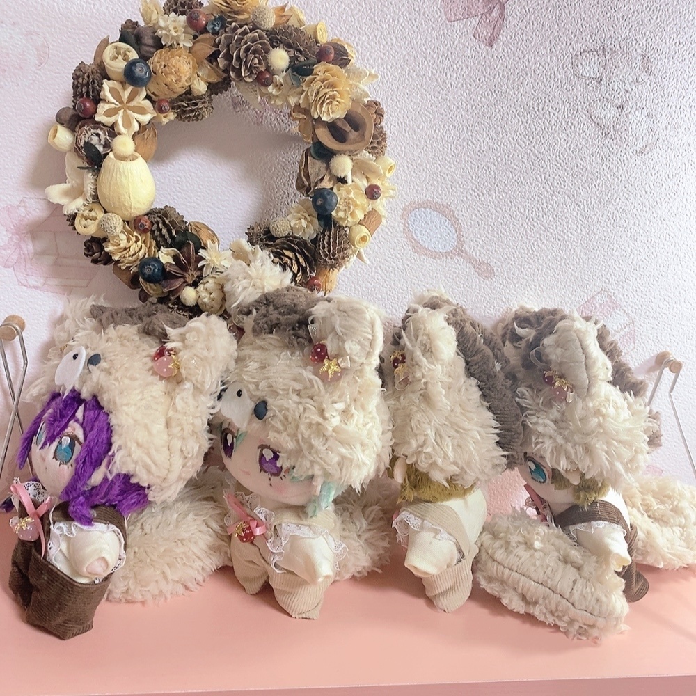 いちごリスさんサロペット