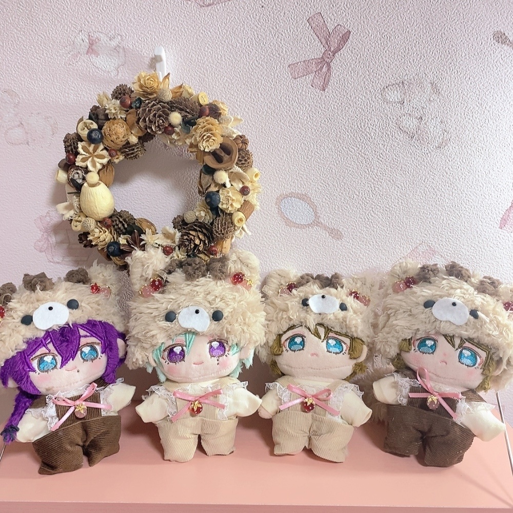 いちごリスさんサロペット