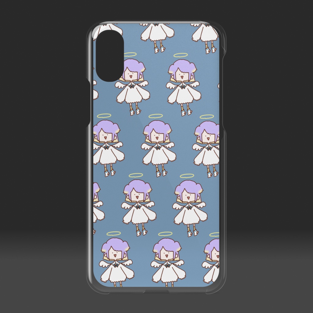 😯ゆるアネラのクリアiPhoneケース💫