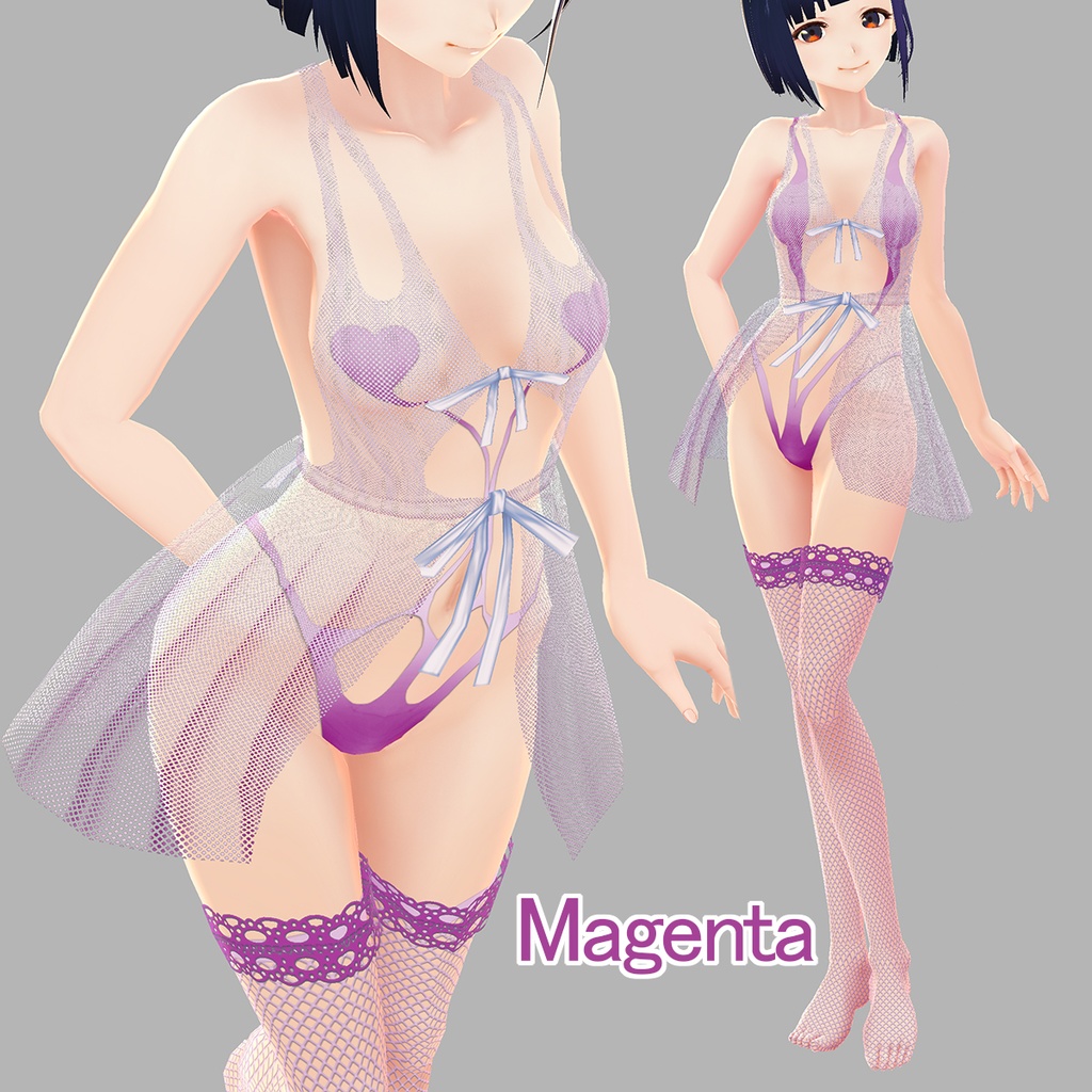 【VRoid衣装】シースルー水着