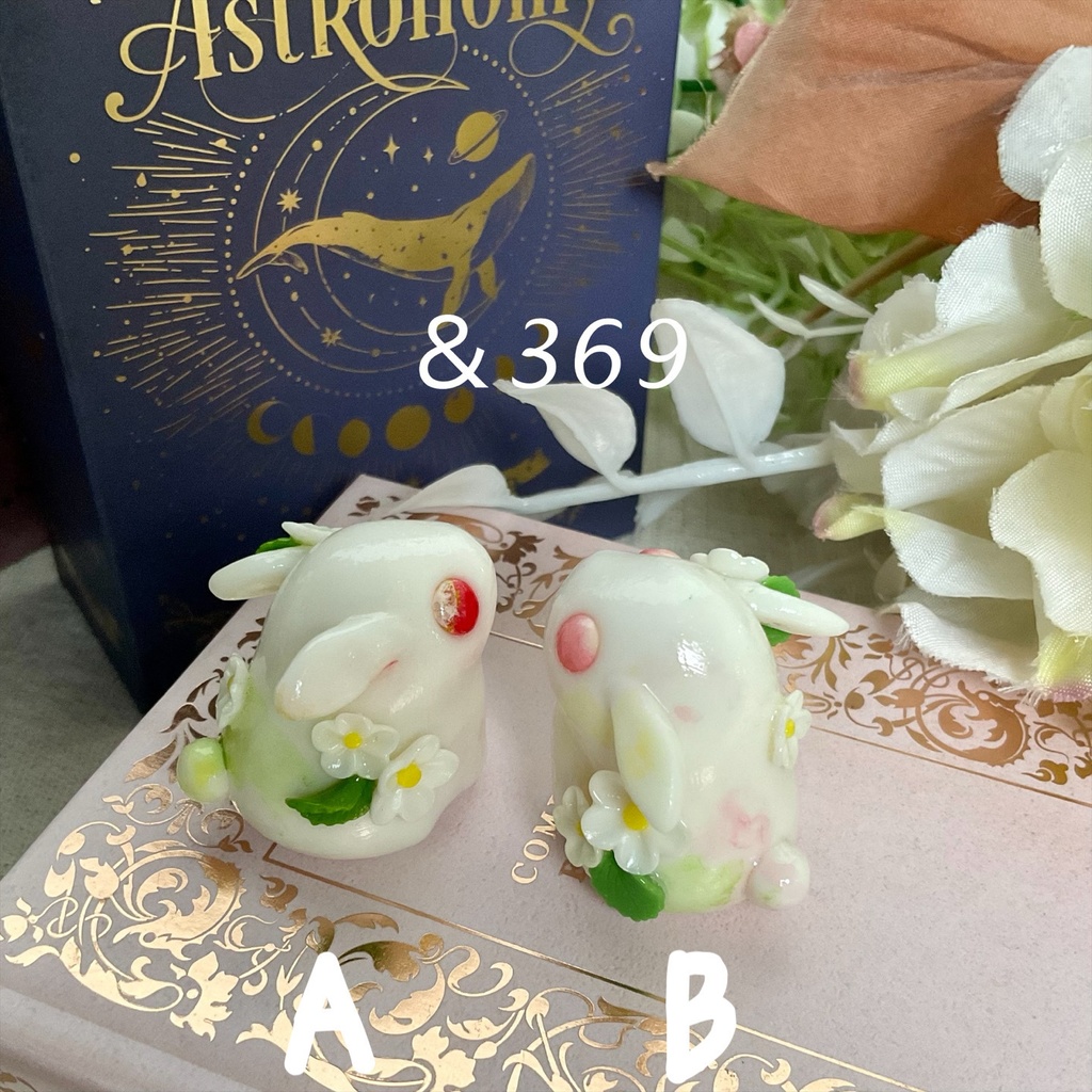 いちご*花うさぎ