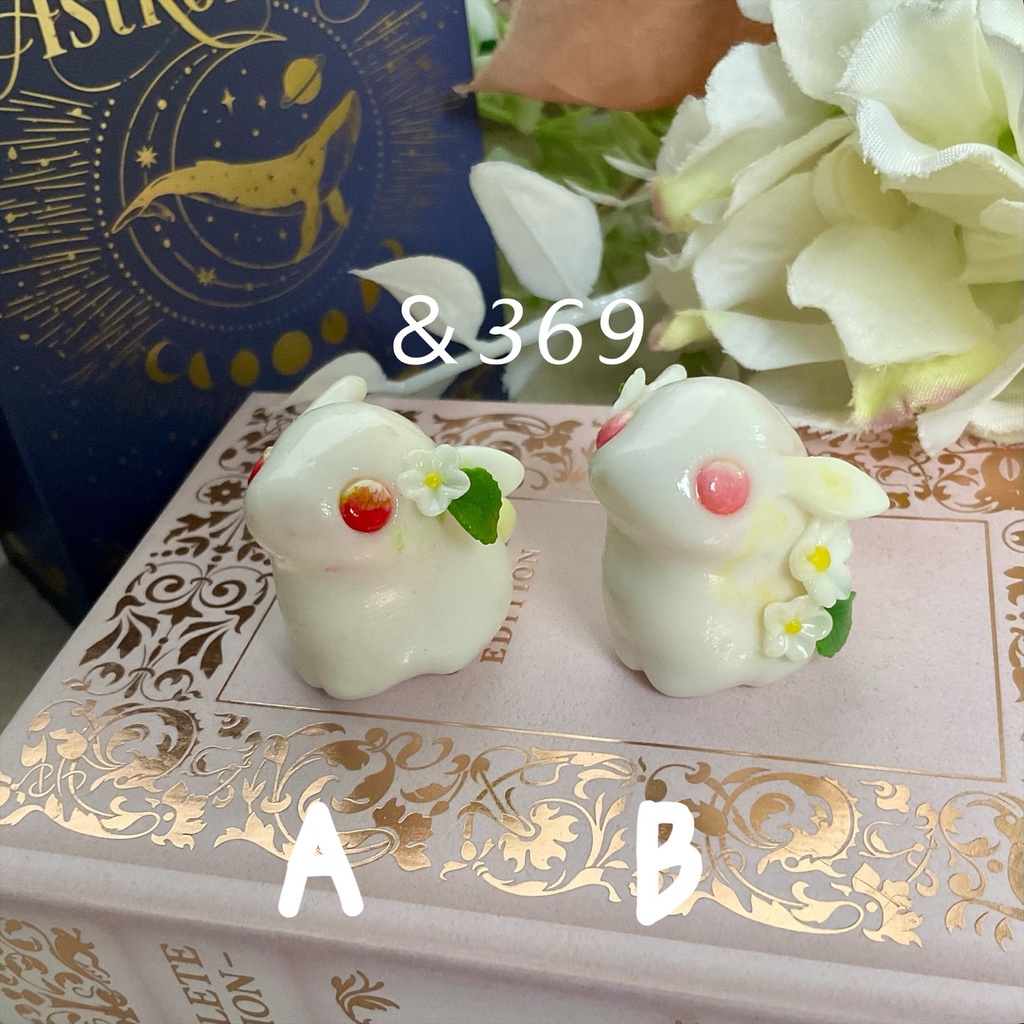 いちご*花うさぎ