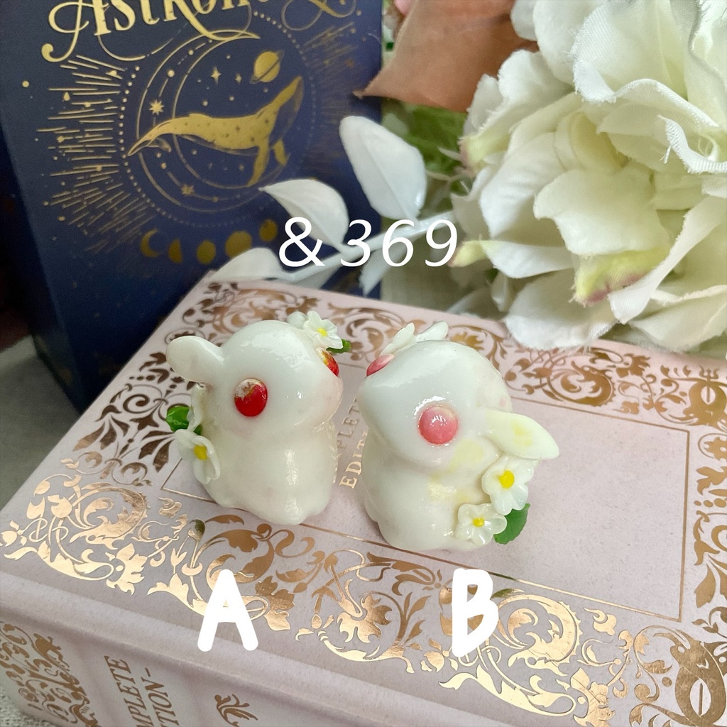 いちご*花うさぎ
