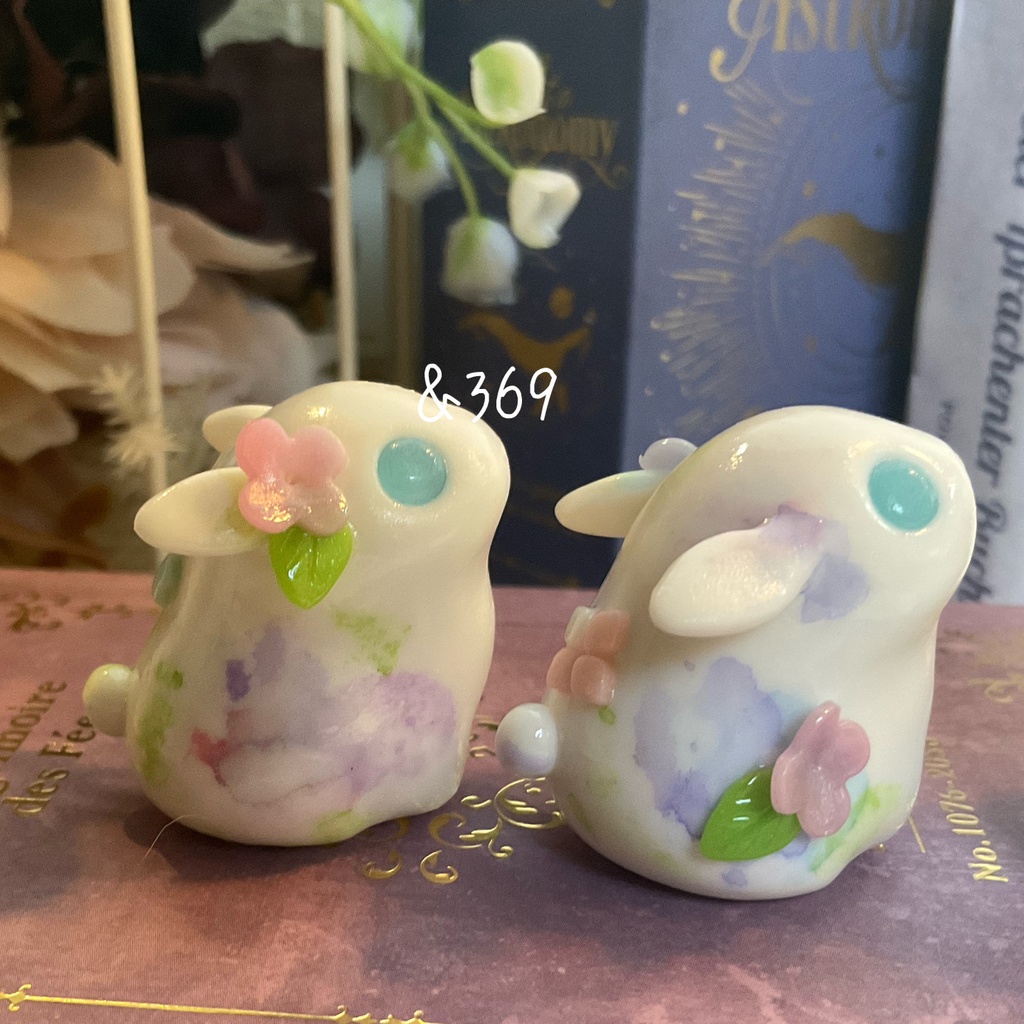 あじさい*花うさぎ