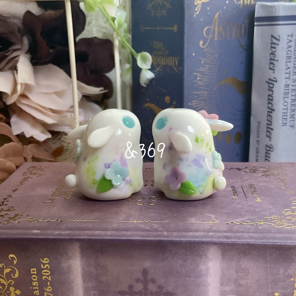 あじさい*花うさぎ