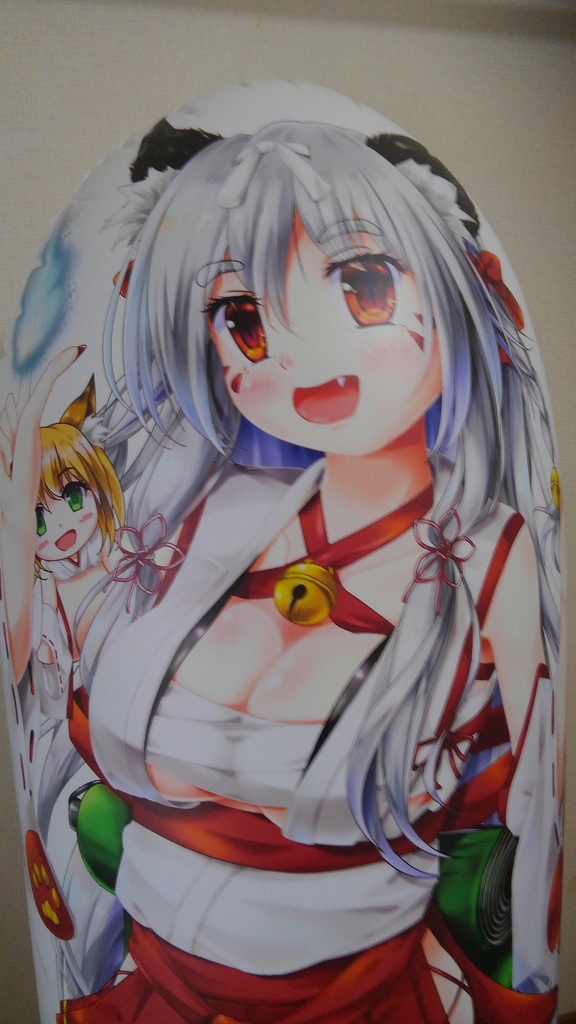 【再販開始】等身大エアフィギュア_巫女狐の鈴音ちゃん