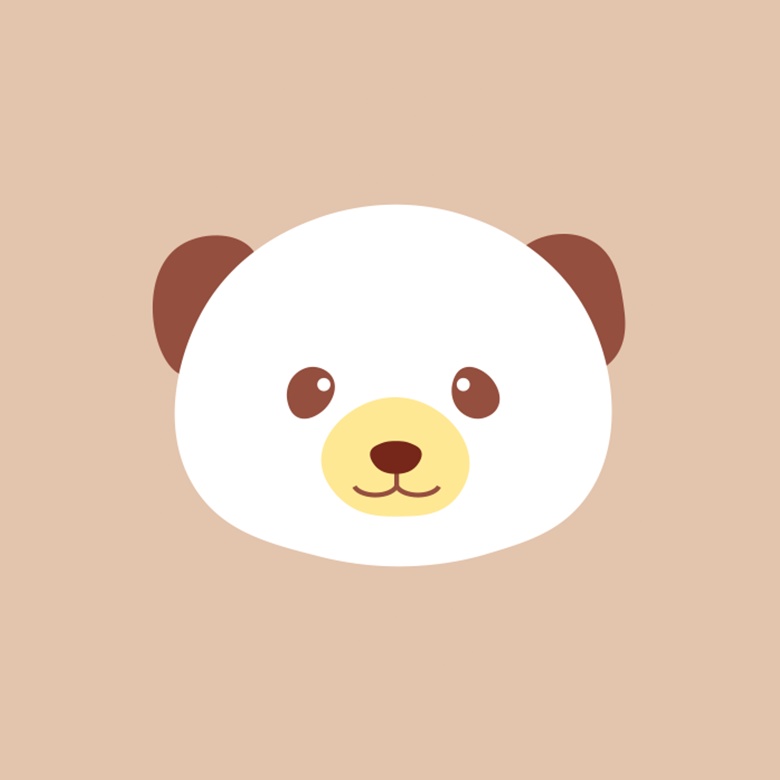 まるる家族 くまのクロくん iPhoneケース