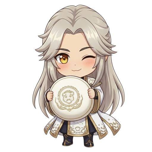 ✨【商用利用可】オリジナルキャラクター素材集｜神天（白金守序Ver.）40～320枚 PNGセット