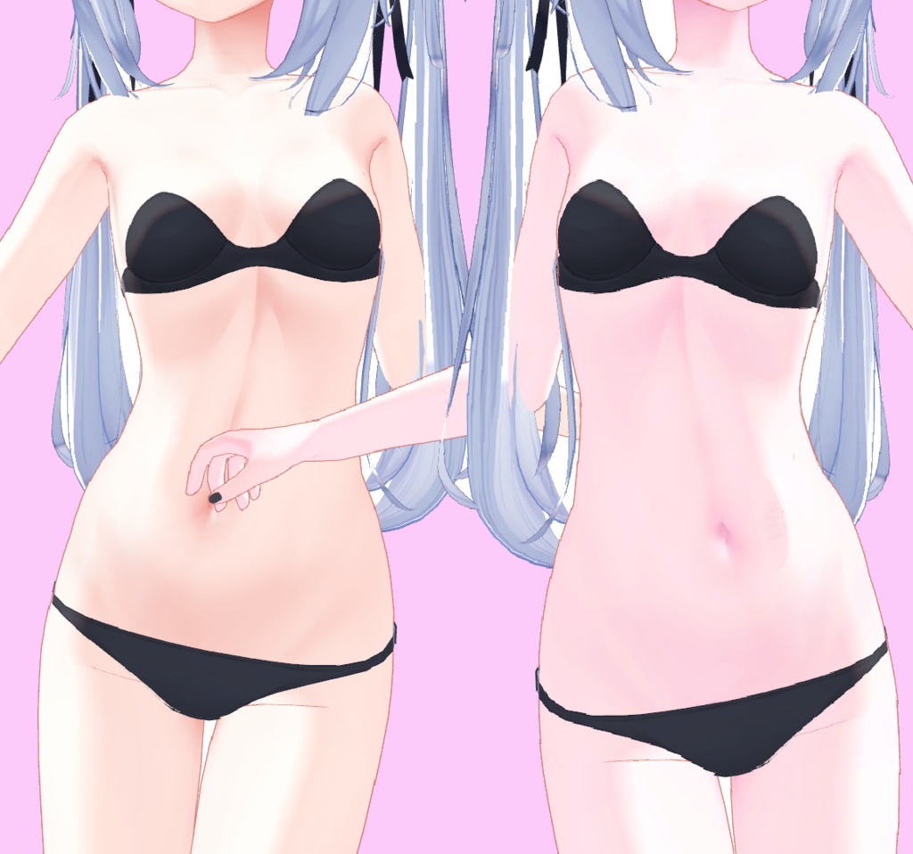 「Sapphy 」make up/ texture pack」Soft 「サフィー」のテクスチャパック