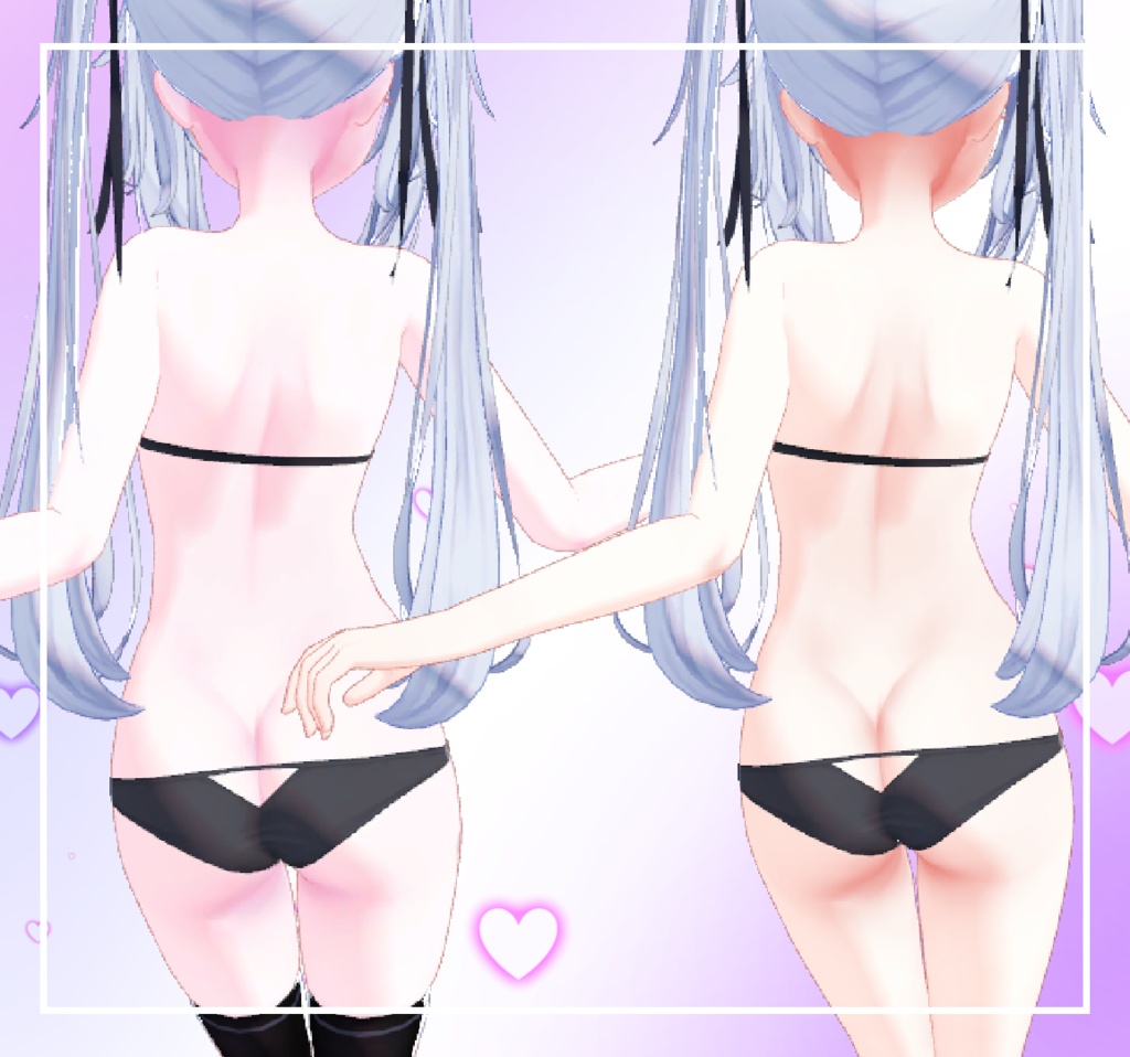 ♥「Sapphy 」make up/Nail/eye texture pack Burning Love」のテクスチ【サフィ】♥