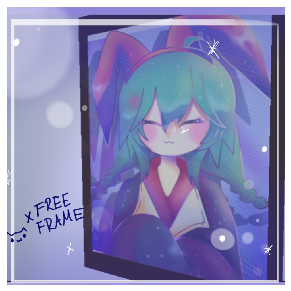 Komachi illustration plus Frame//イラストレーション 【小町まちね】