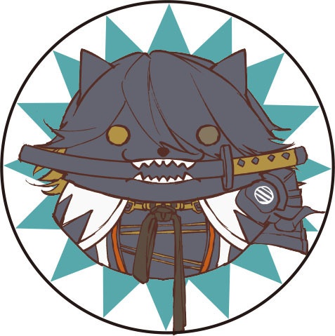 MIBURO缶バッジ《長曽祢虎徹》