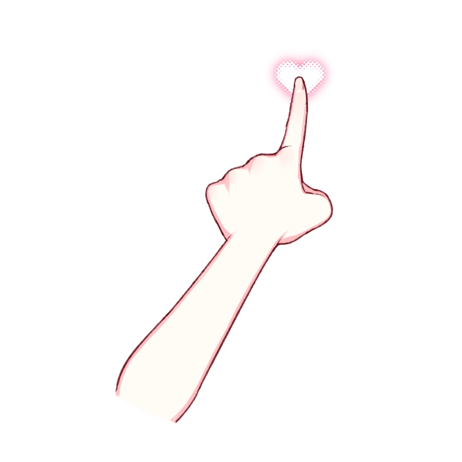 【無料版あり!】いいね&いいねされハンド素材配布