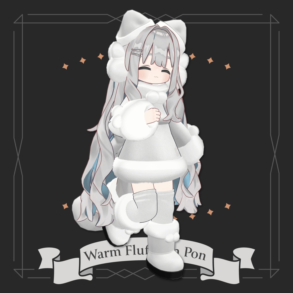 Warm Fluff PonPon【キプフェル対応】