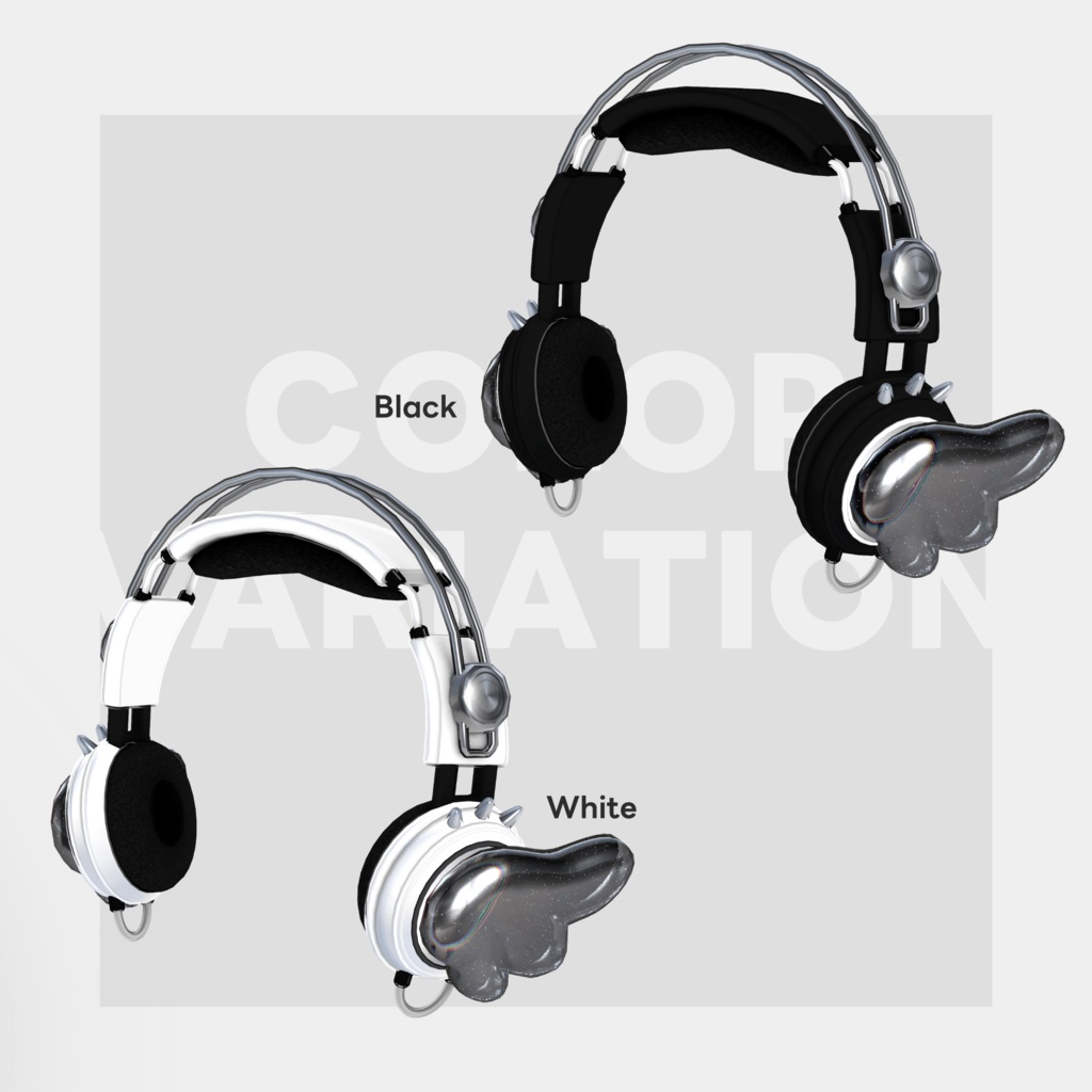 羽根つきヘッドフォン Wing Sync Headphones