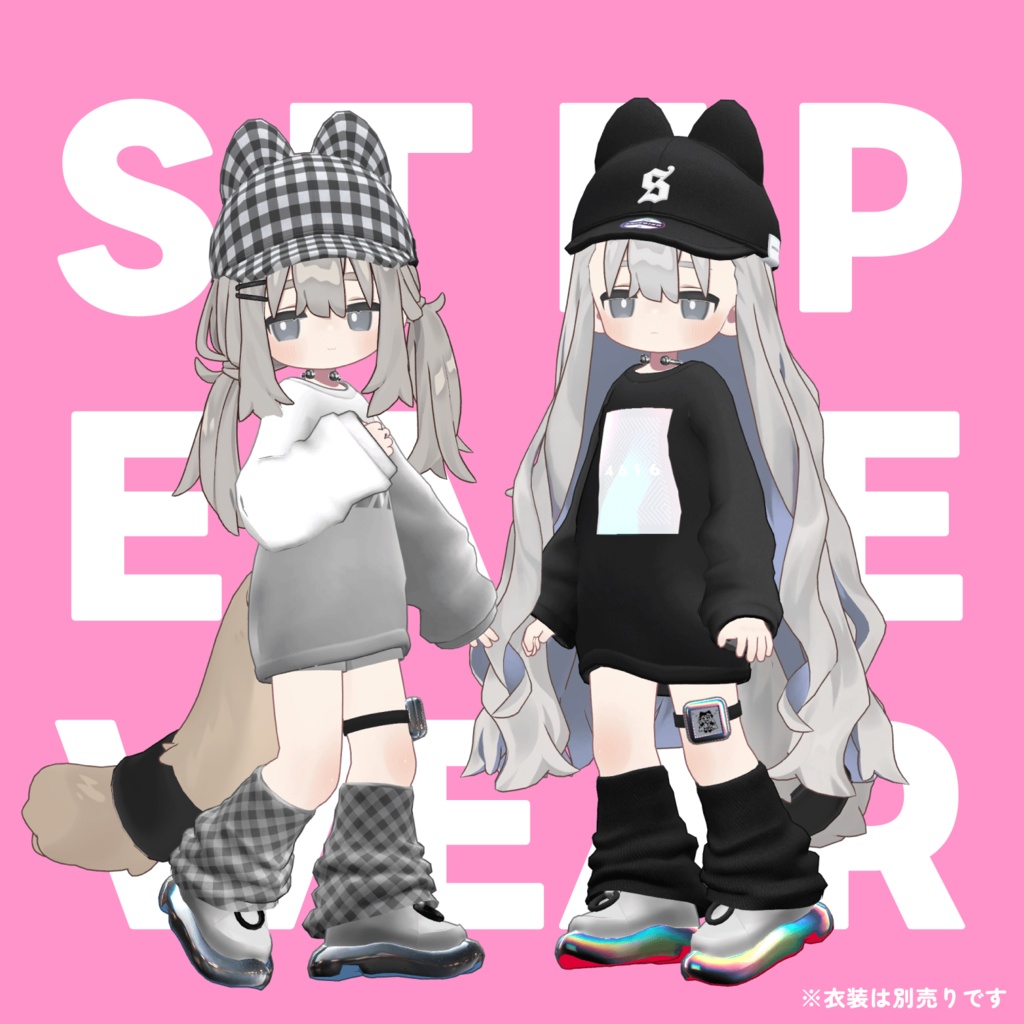 みみつきベースボールキャップ Cat Baseball Cap