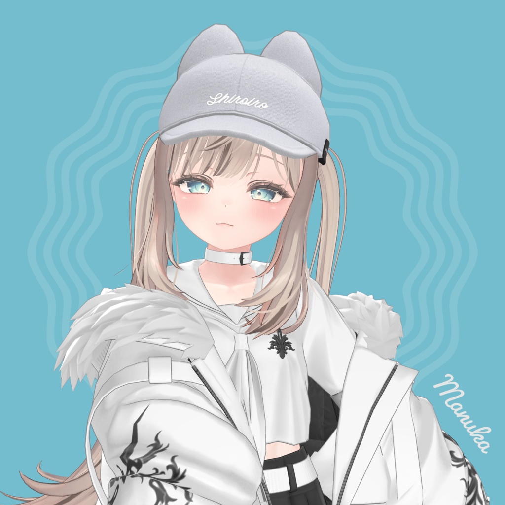 みみつきベースボールキャップ Cat Baseball Cap