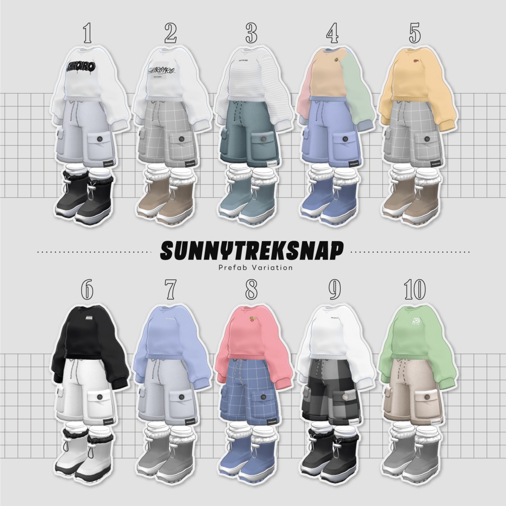 Sunny Trek Snap【キプフェル/まめふれんず対応】