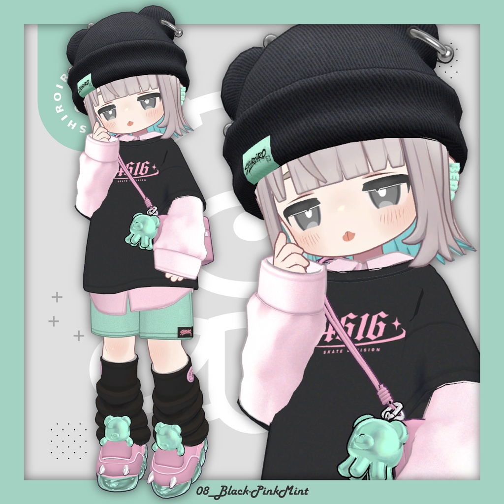 Deep Layer OctoBear【キプフェル/まめふれんず対応】