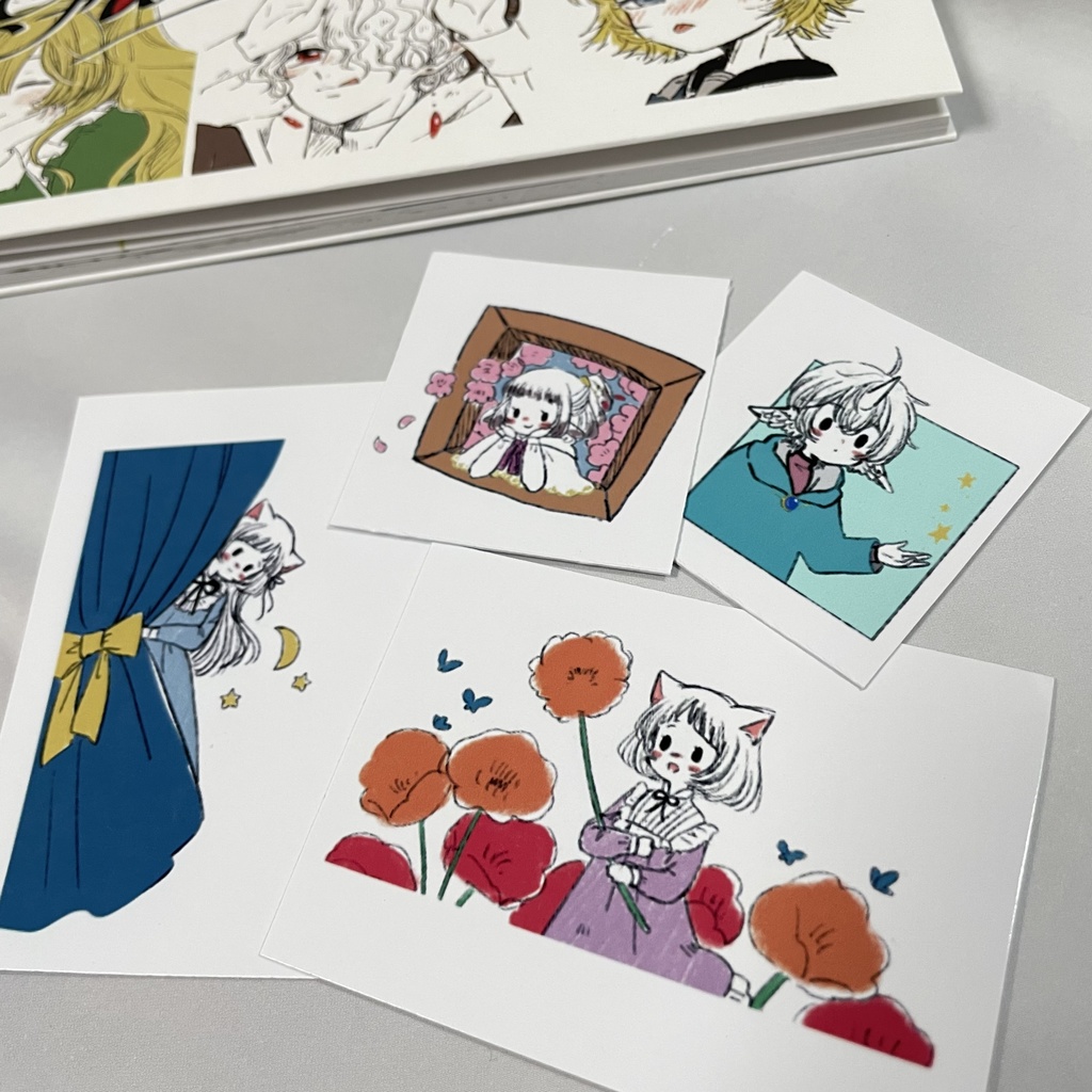 デジタルイラスト本 Fan Call のらねことワルツを Booth