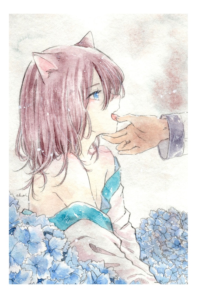 原画作品「捉えてはなさないで」