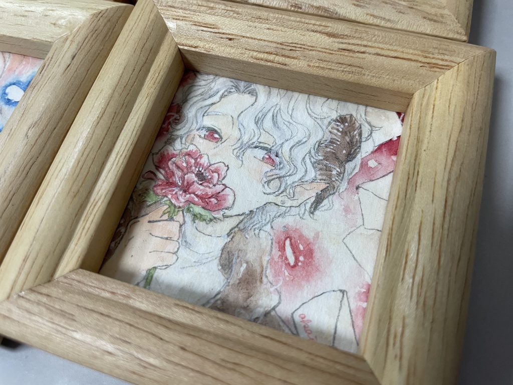 アネモネのミニ原画