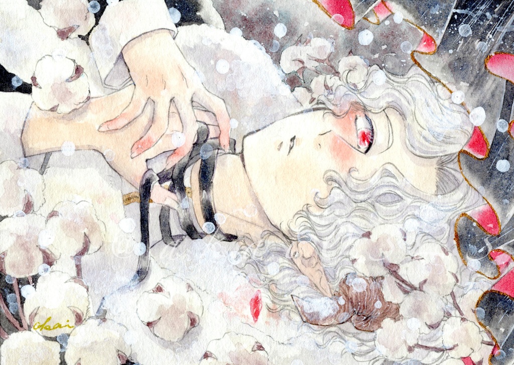 原画作品 「ゆるやかな帳」