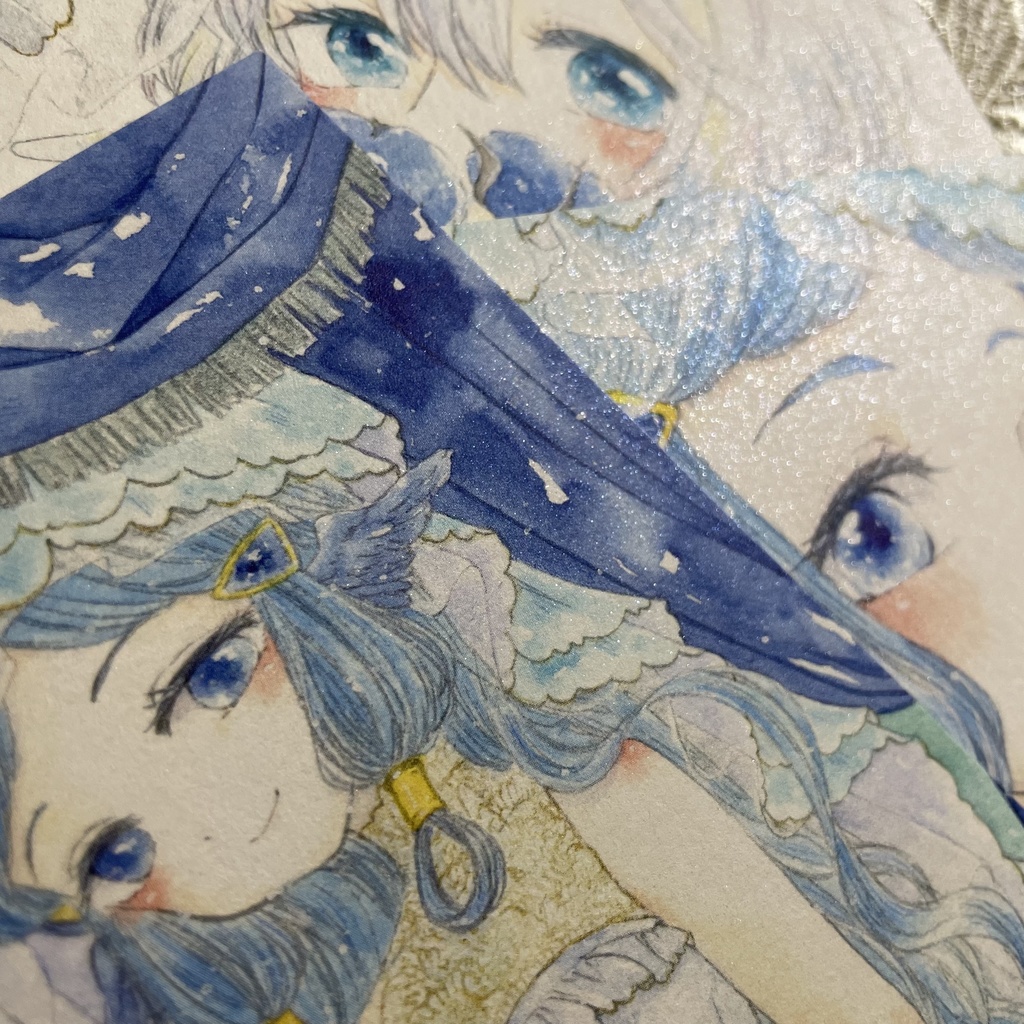 ポストカード【青】シリーズ