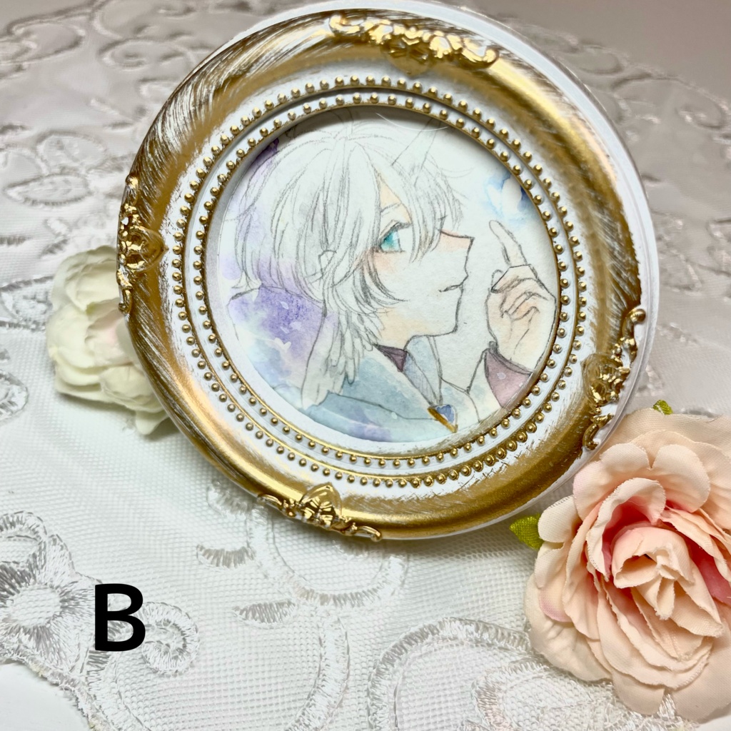 ミニ丸額ドローイング