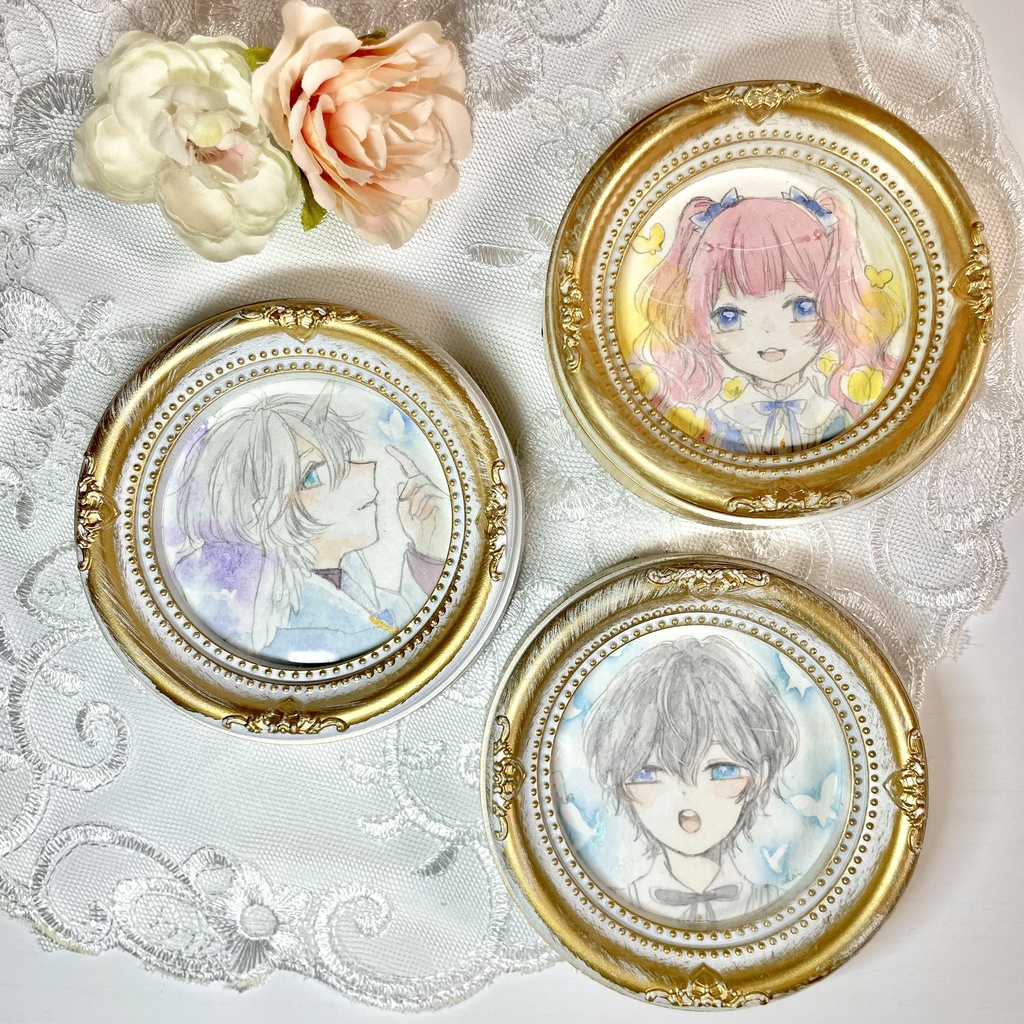 ミニ丸額ドローイング