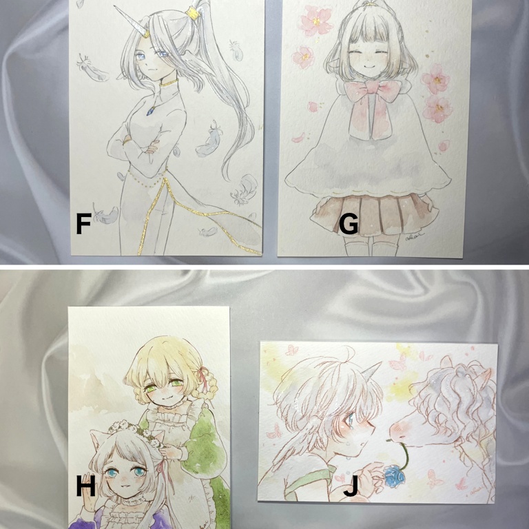 ◆ドローイング F〜J