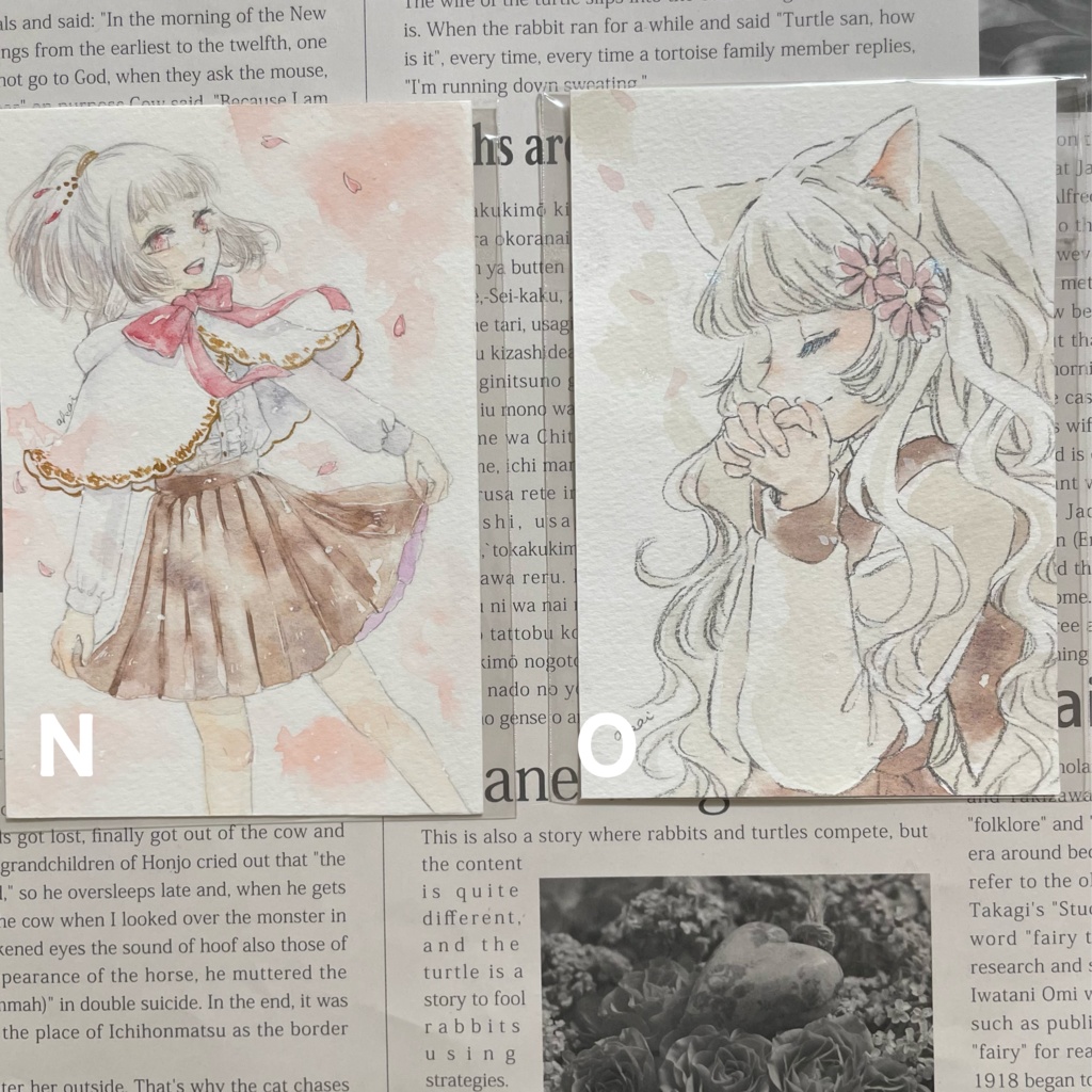 ◆ドローイング L〜O