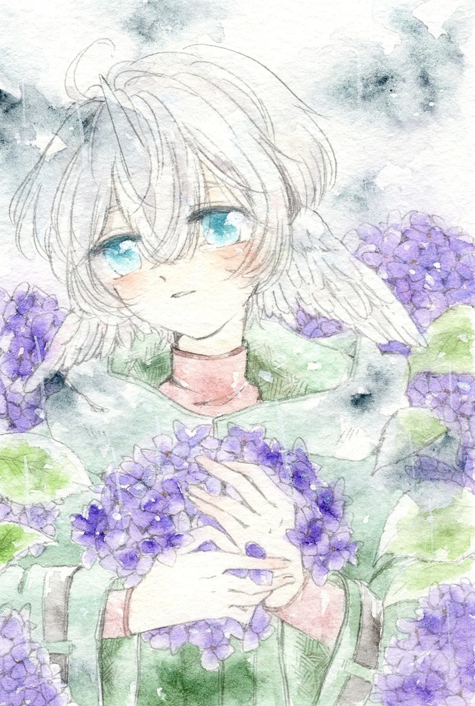 ◆原画作品「hydrangea」