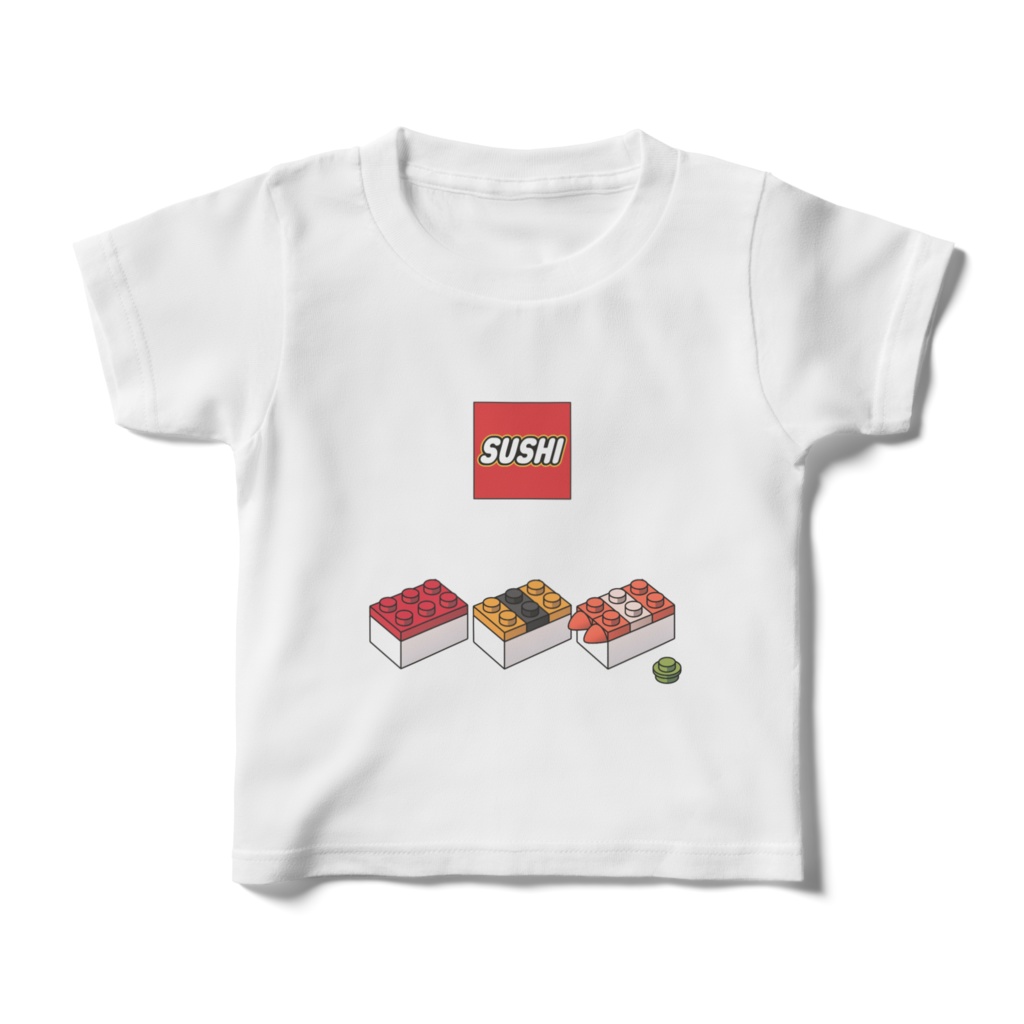 スシブロック｜キッズTシャツ Sushi Block | Kids T-sirt