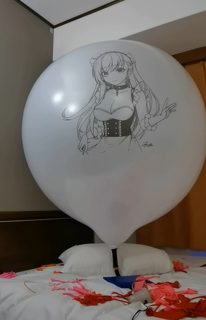 ベルファスト風船割り動画 Pump to pop video