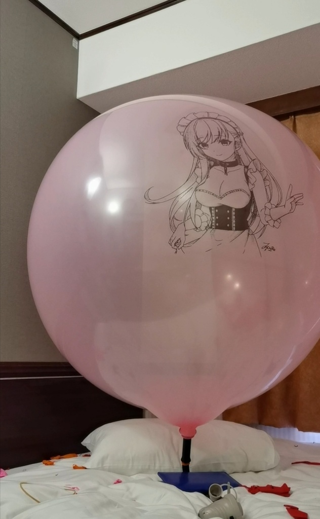 ベルファスト風船割り動画 Pump to pop video