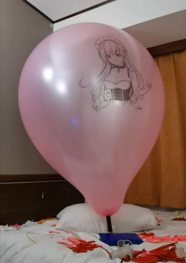 ベルファスト風船割り動画 Pump to pop video