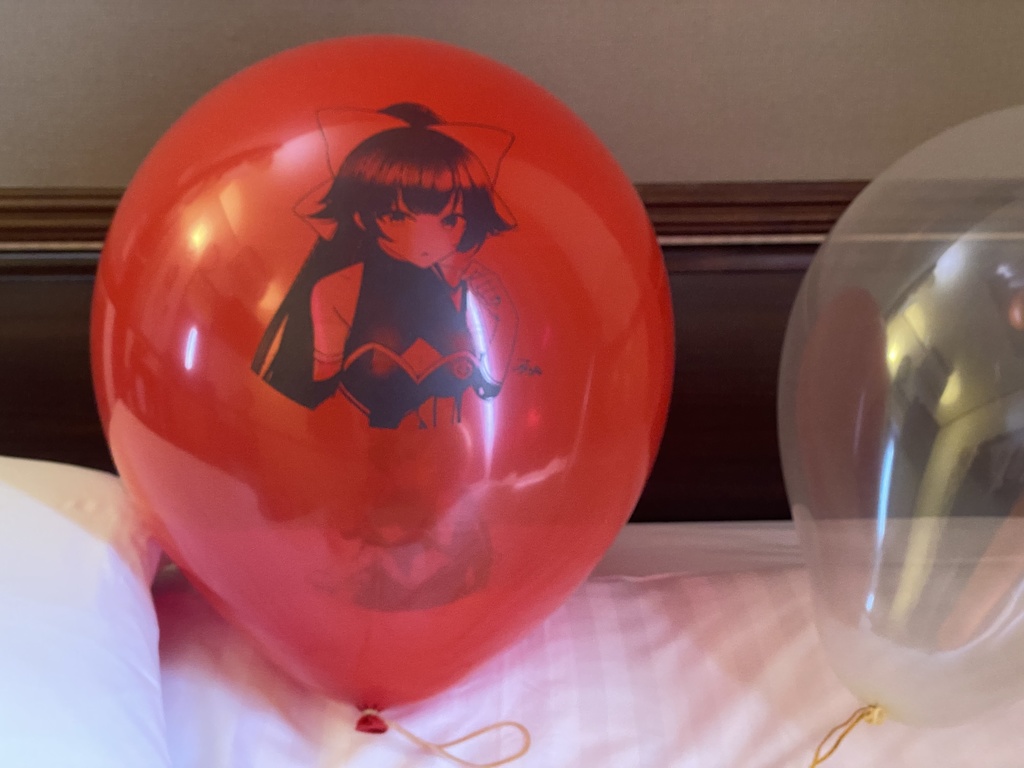 高雄風船 18インチ Yuki Teku Balloon Booth