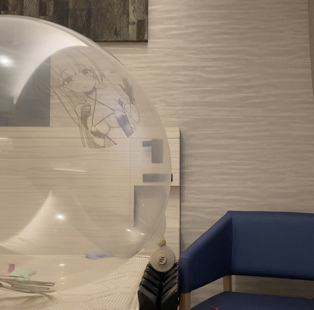 翔鶴風船 割り動画 (Pump to pop video (Shokaku balloon))