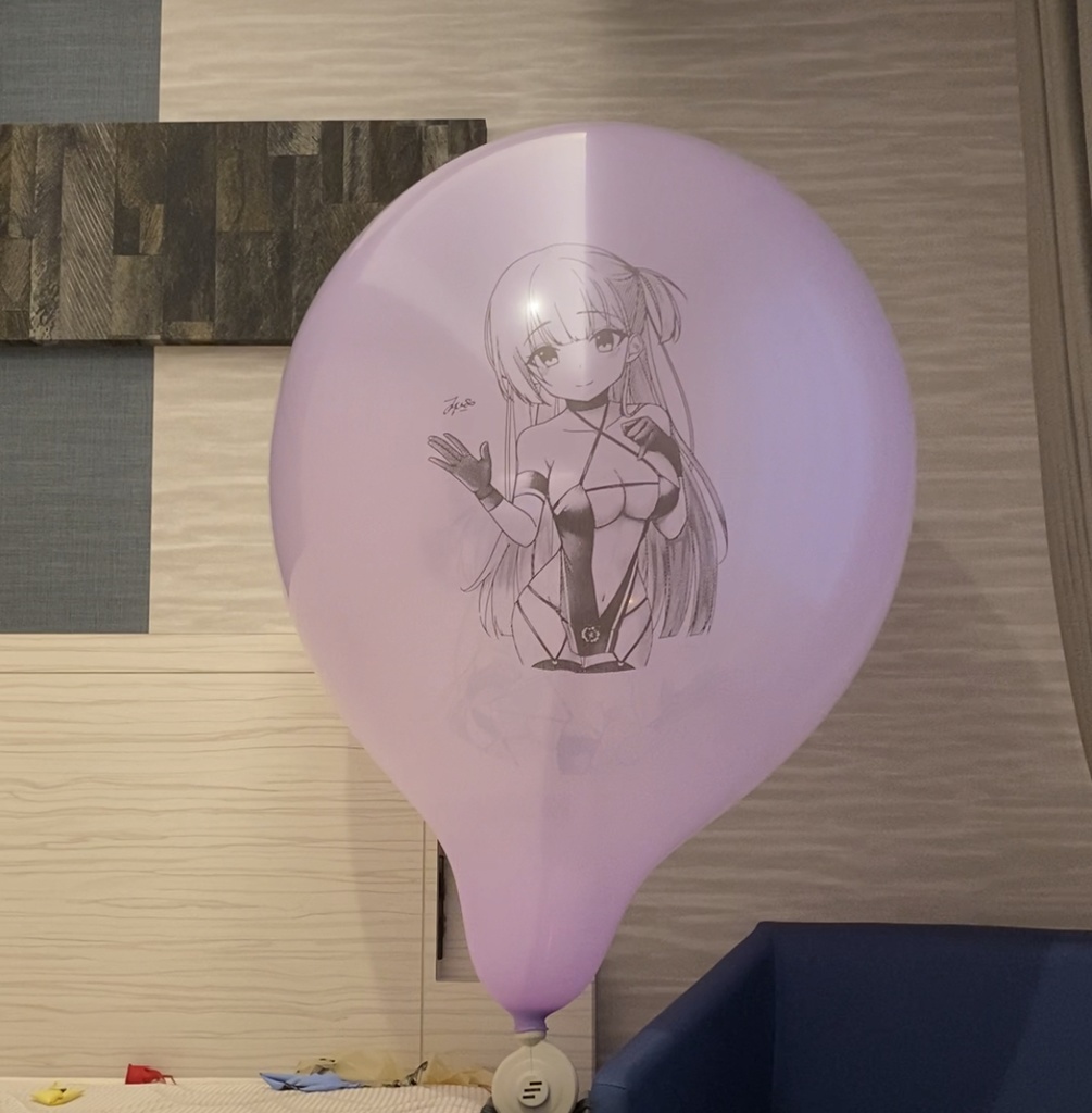 翔鶴風船 割り動画 (Pump to pop video (Shokaku balloon))