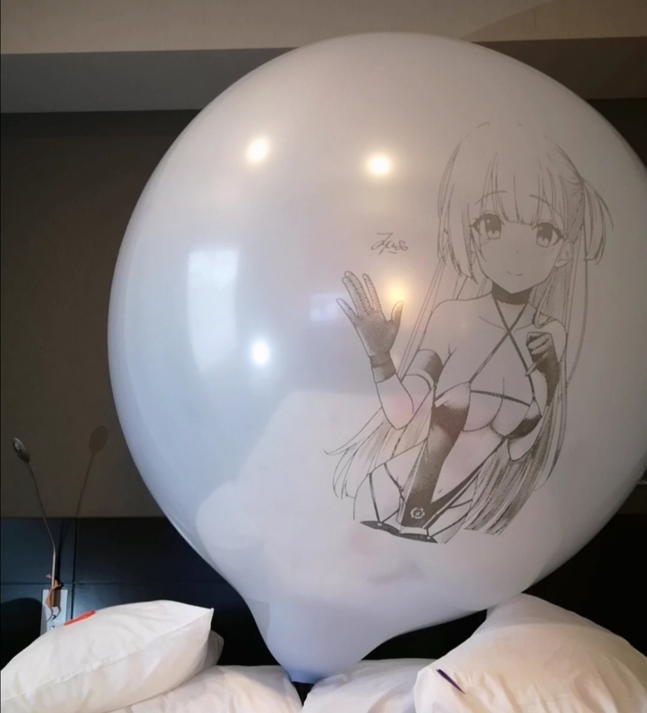 翔鶴風船 割り動画 (Pump to pop video (Shokaku balloon))