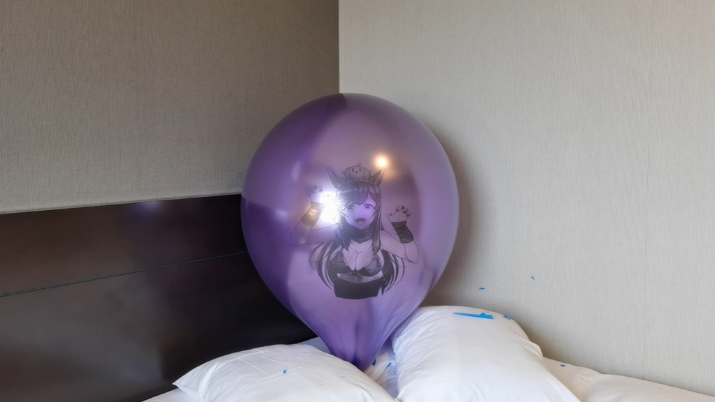 ハロウィン愛宕風船割り動画 Halloween Atago balloon popping video