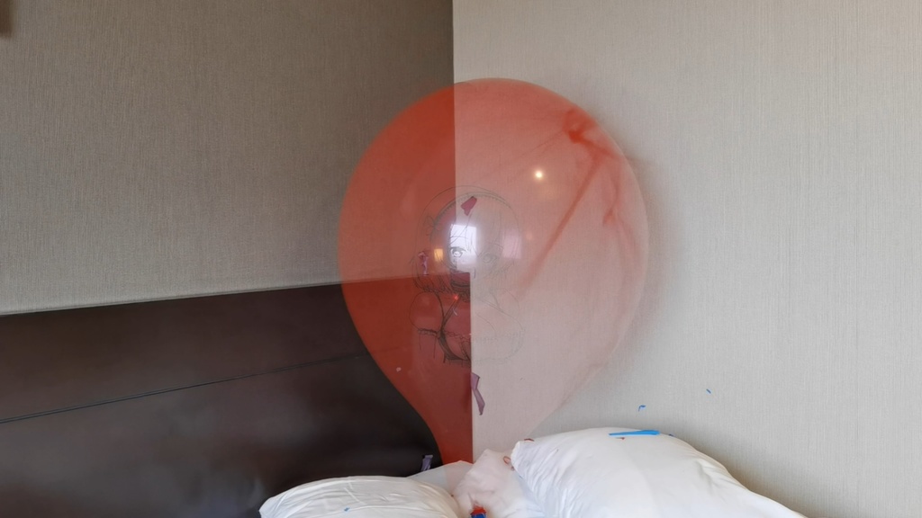 ハロウィン愛宕風船割り動画 Halloween Atago balloon popping video