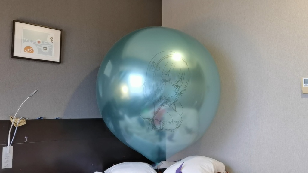 シリアス風船割り動画 Sirius balloon popping video