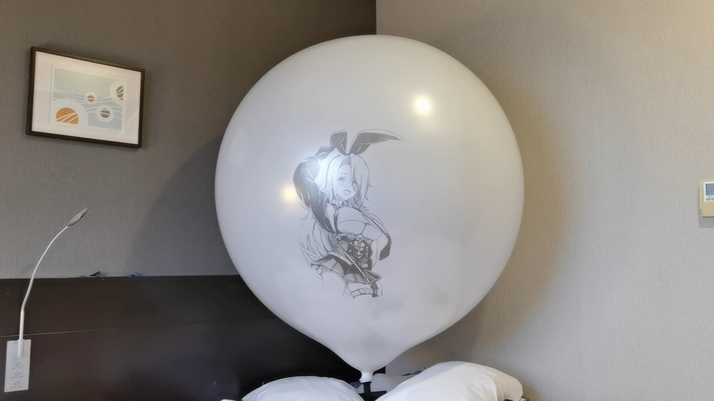 プリンツ・ハインリヒ 風船割り動画 　Prinz Heinrich balloon popping video