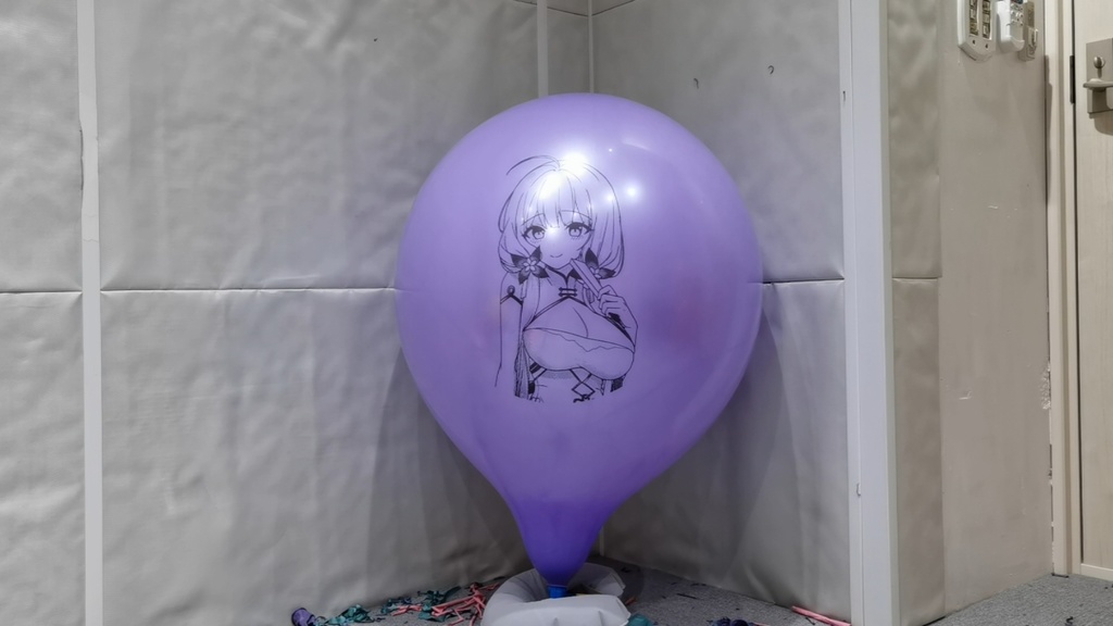 イラストリアス風船割り動画 Illustrious balloon popping video