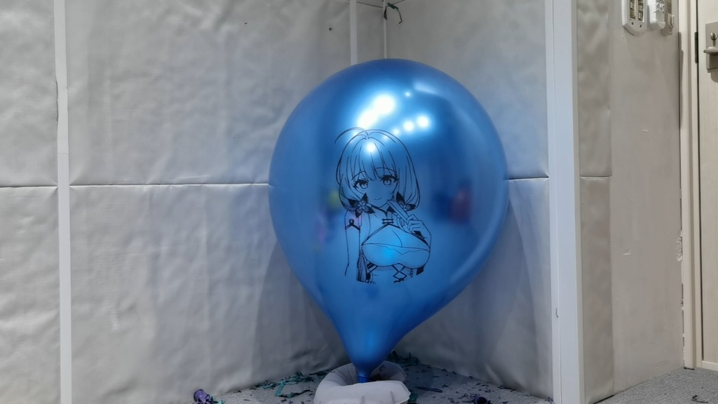 イラストリアス風船割り動画 Illustrious balloon popping video